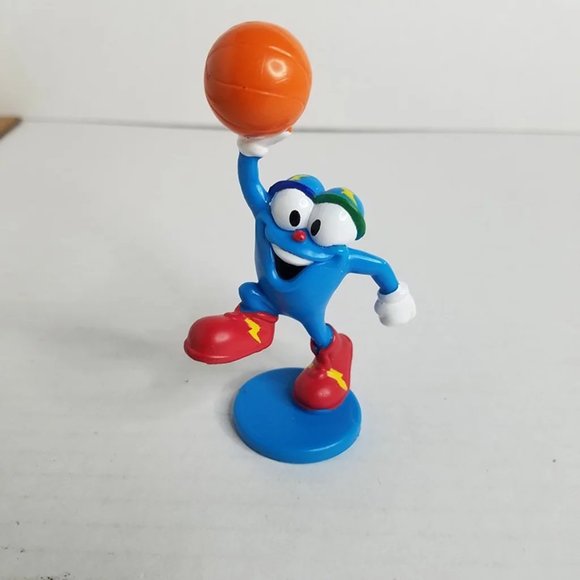 Small blue figure ornaments